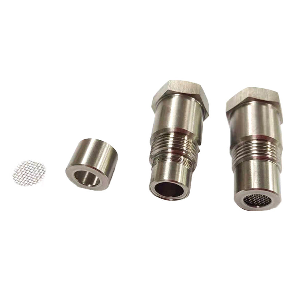Oxygen O2 Sensor Spacer Adapter 2x Suitable For Catalytic Converter Fix Check Engine Light.