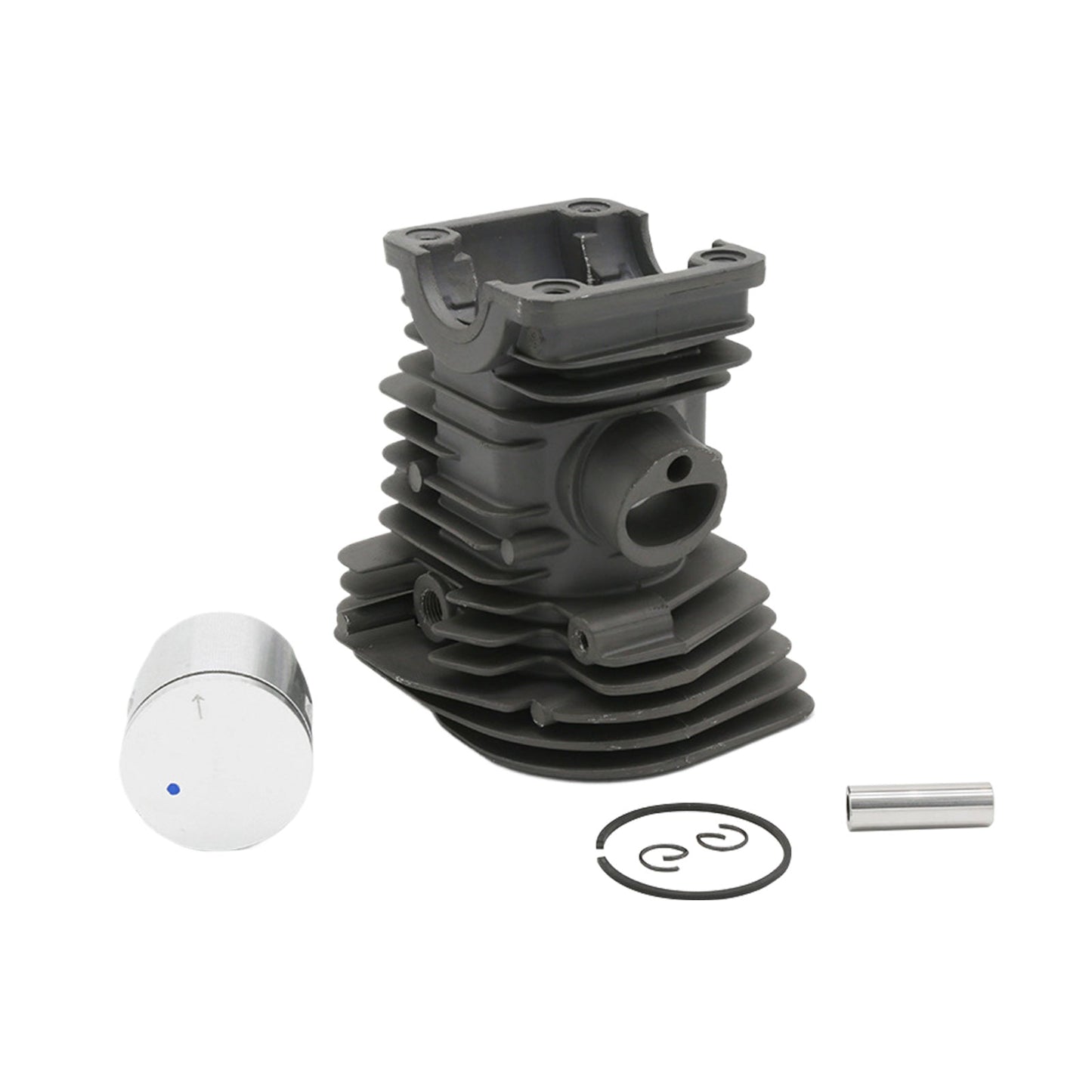 42mm Cylinder Head  and  Piston Pin Ring Kit Suitable for Husqvarna 345 340 Chainsaw.