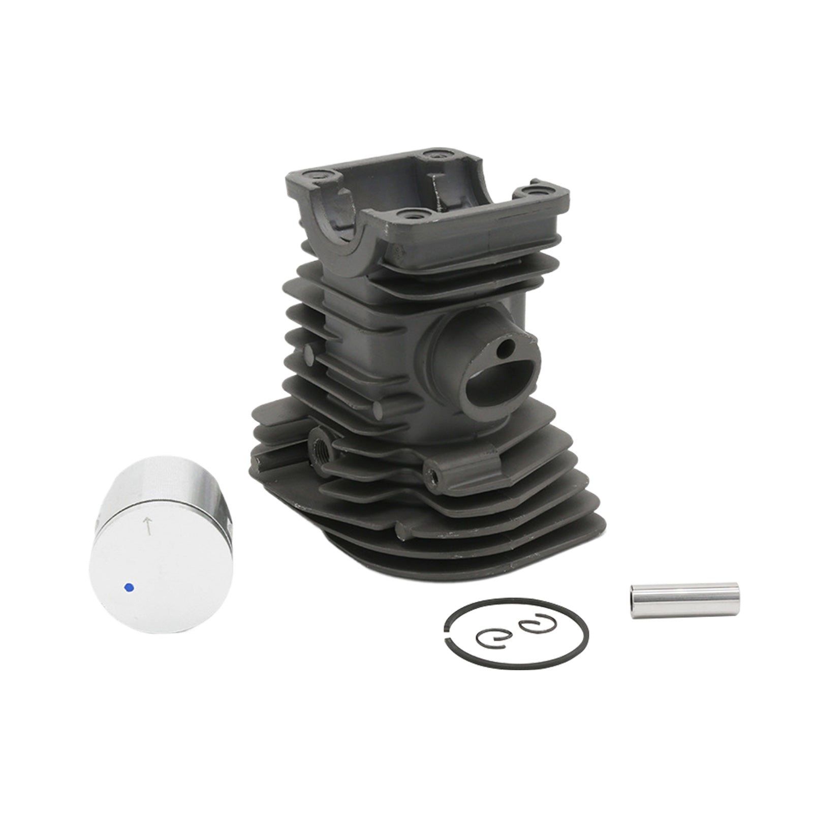 42mm Cylinder Head  and  Piston Pin Ring Kit Suitable for Husqvarna 345 340 Chainsaw.