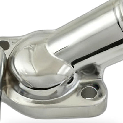 Chrome Twin Outlet Thermostat Housing Water Neck Suitable for Holden 253 308 V8 - XQ1