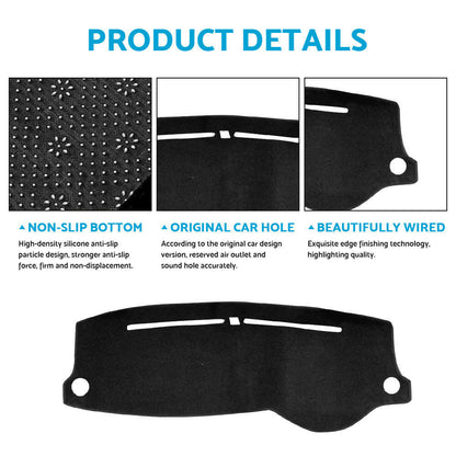 Dash Mat Suitable For Kia Stonic YB 2017-2023 Dashboard Cover Non-Slip.
