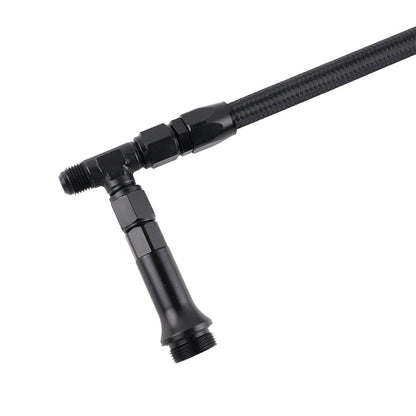 Braided AN6 Dual Feed Carburetor Fuel Line Double Pump Suitable For 4150 Holley Carburetor.