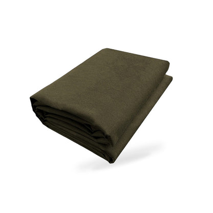 200cmx300cm Heavy Duty Olive Drab Canvas Tarp Tarpaulin Waterproof UV Resistant - BD4