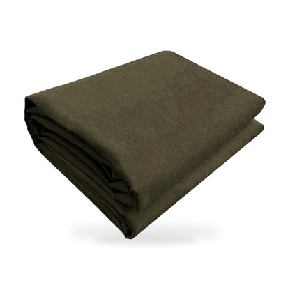 200cmx300cm Heavy Duty Olive Drab Canvas Tarp Tarpaulin Waterproof UV Resistant - ZT3