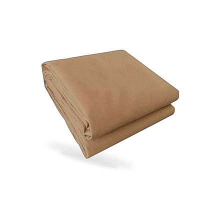 300cm x 300cm Heavy Duty Tan Canvas Tarp Waterproof UV Resistant Durable - BD3