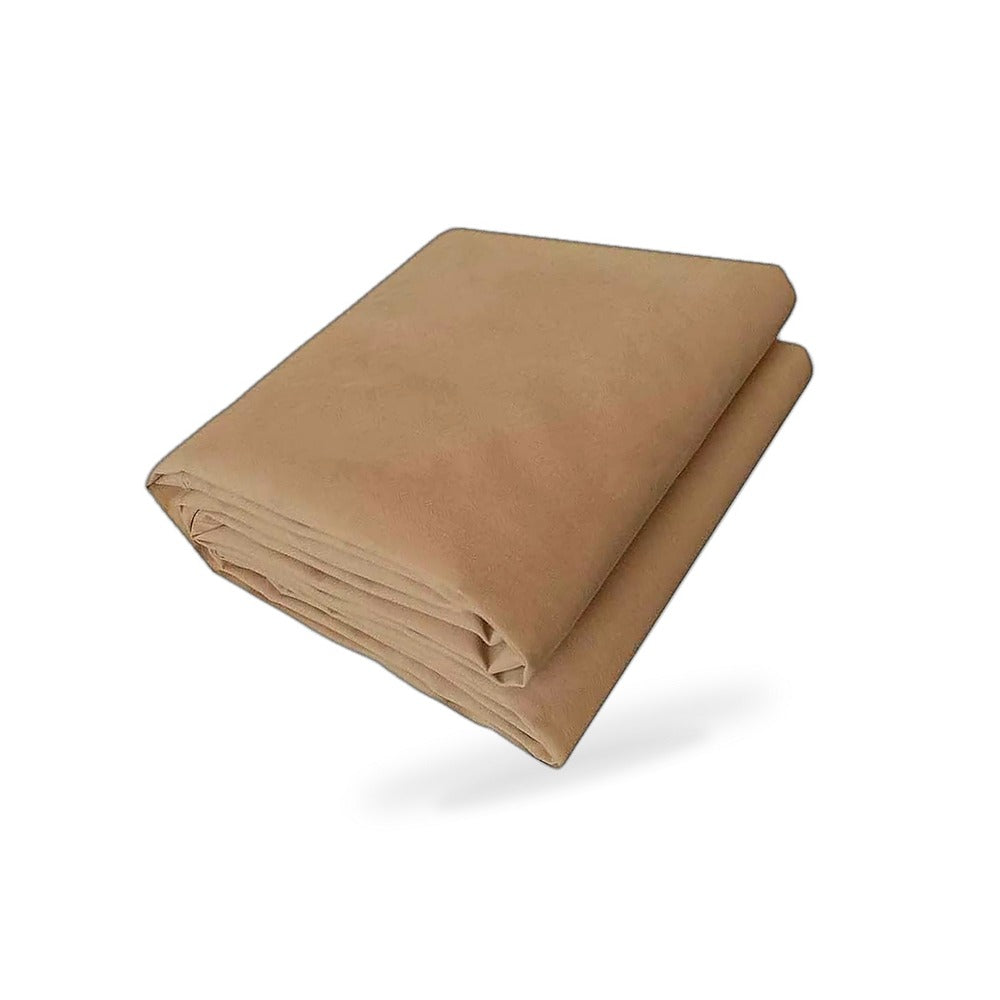 400x500cm Heavy Duty Tan Canvas Tarp Tarpaulin Waterproof UV Resistant Durable - BD2