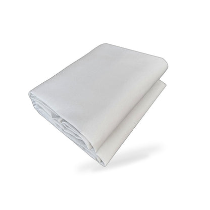 200cmx300cm Heavy Duty White Canvas Tarpaulin Waterproof UV Water Resistant - BD4
