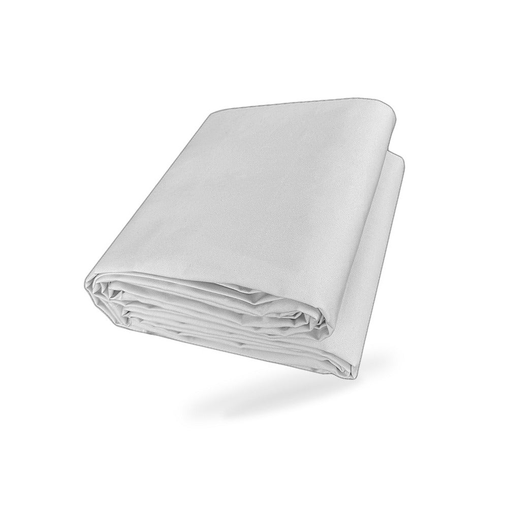 Heavy Duty White Canvas Tarp 300x400cm Waterproof UV Resistant Suitable for - BD4