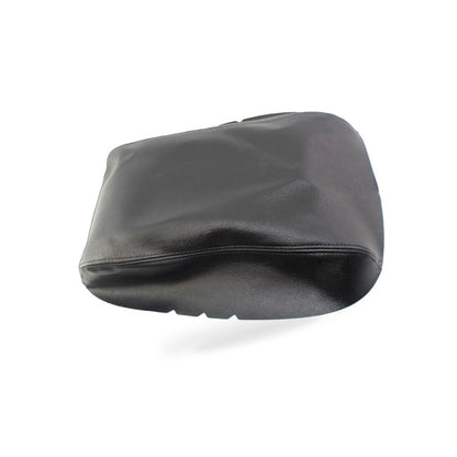 Leather Armrest Box Cover Suitable for Toyota Highlander 2008-2013 Black - BD2