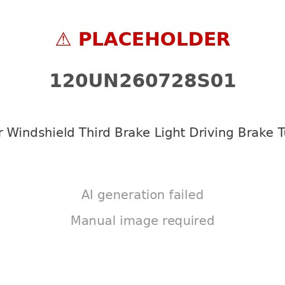 LED Rear Windshield Third Brake Light Flowing Turn Signal Suitable for Universal - XQ1