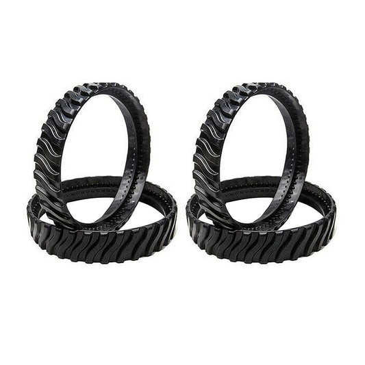 4x Tracks Tyres Wheel Suitable For Zodiac MX8 MX6 Baracuda R0526100 Pool Cleaner.