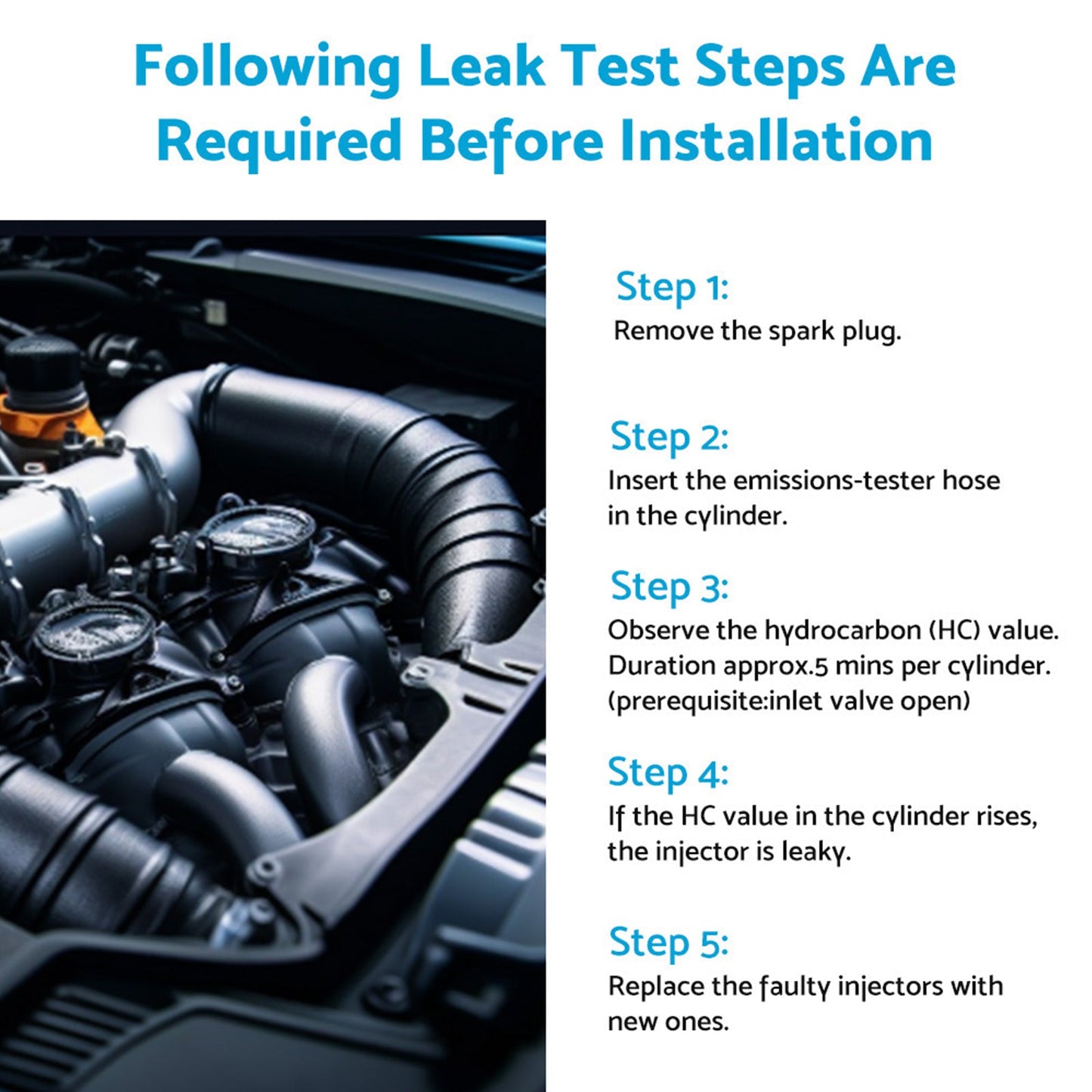 4x Diesel Fuel Injector Suitable For Toyota Hilux LN167R 3.0L 5LE 23600-54210