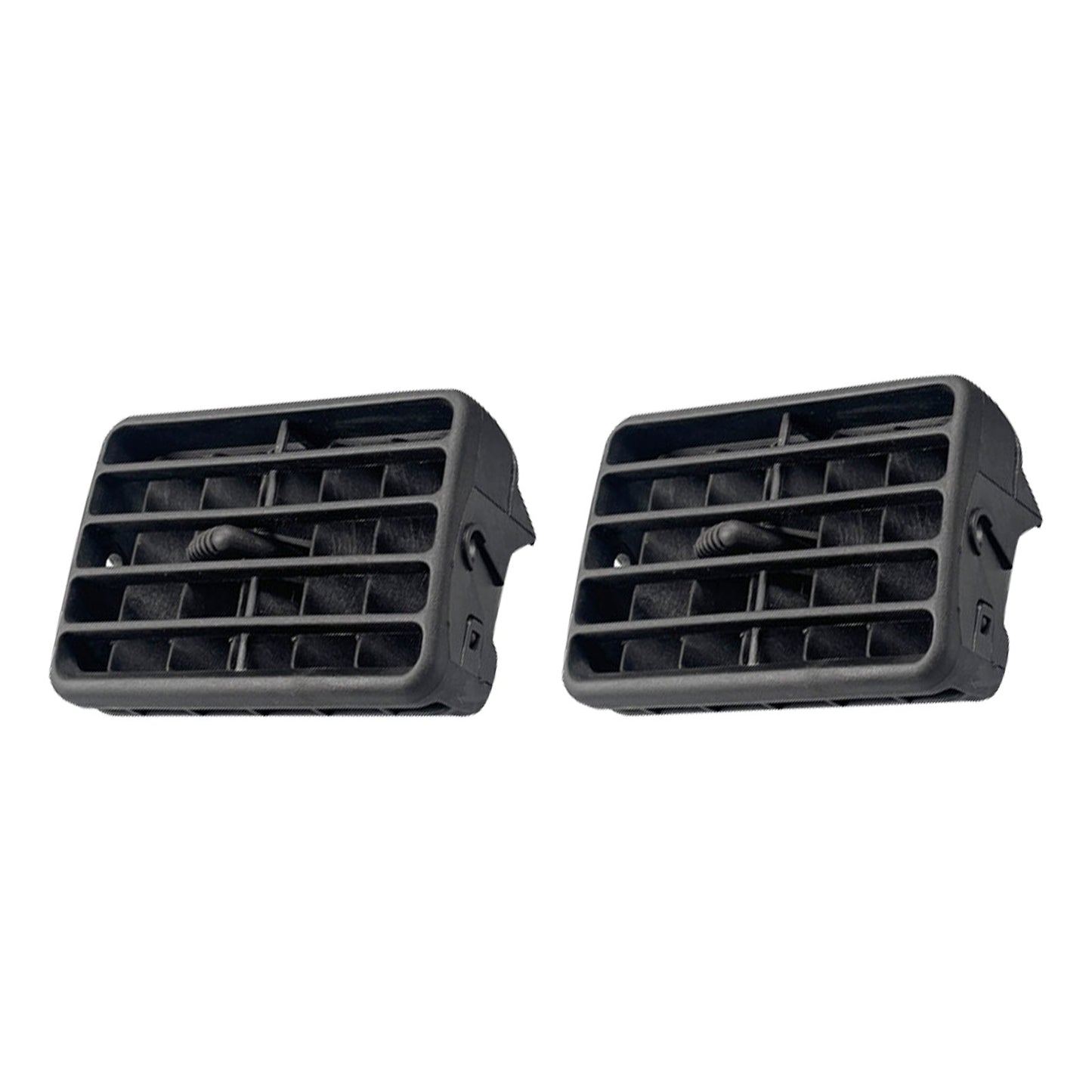 Front Center Middle Air Vent 2x Black Suitable for Toyota Hilux LN145
