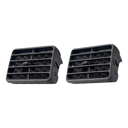 Front Center Middle Air Vent 2x Black Suitable for Toyota Hilux LN145