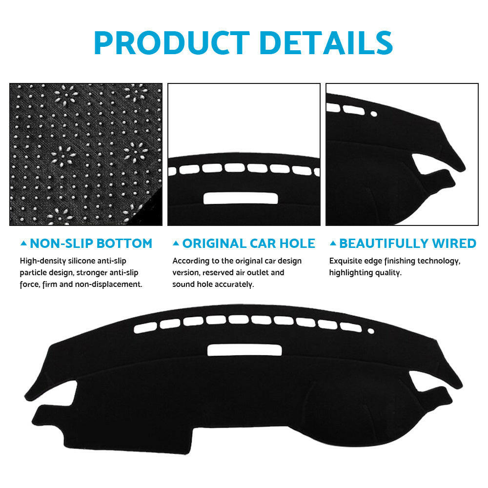 Non-Slip Dash Mat Suitable For Suzuki Swift Sport 2005-2010 Dashboard Cover
