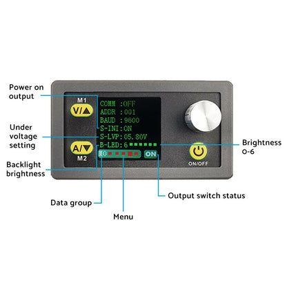 DC 36V 5A 80W Adjustable Regulated Power Supply Buck Boost Converter DC CNC AU.