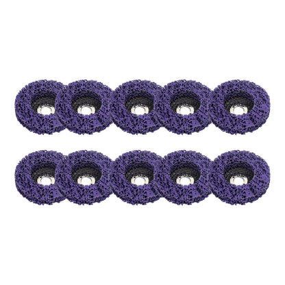 10x 4'' Poly Strip Disc Paint Stripping Wheel Abrasive Discs Suitable for Grinder