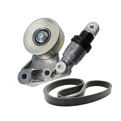Drive Belt & Tensioner Assembly Suitable for Nissan Patrol GU 3.0L ZD30 CRD