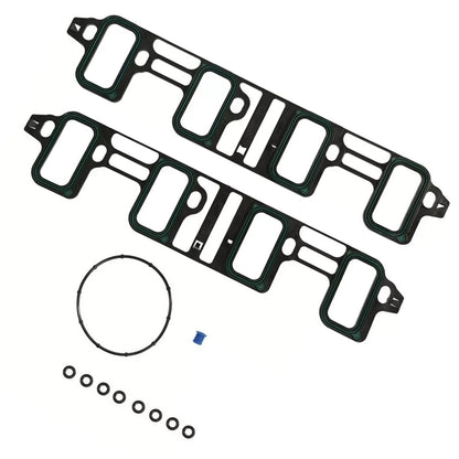 Intake Manifold Gasket Set Suitable for Chevrolet GMC Cadillac 6.0L 6.2L V8.