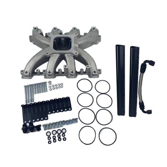 Intake Manifold with Fuel Rails Suitable For Gen IV LS Super Victor LS3 EFI Engine