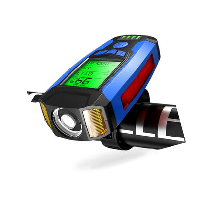 USB Rechargeable LED Bicycle Headlight Suitable for Bike Front Light w Horn - BD2