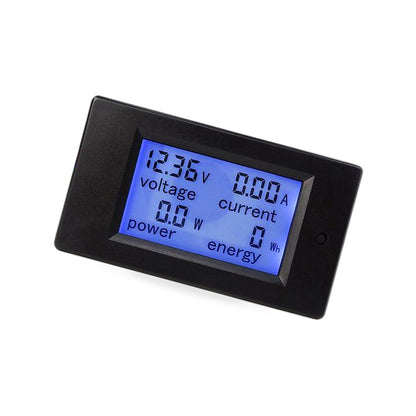 DC 6.5-100V 20-50-100A LCD Digital Combo Panel Display Volt Amp Power Watt Meter