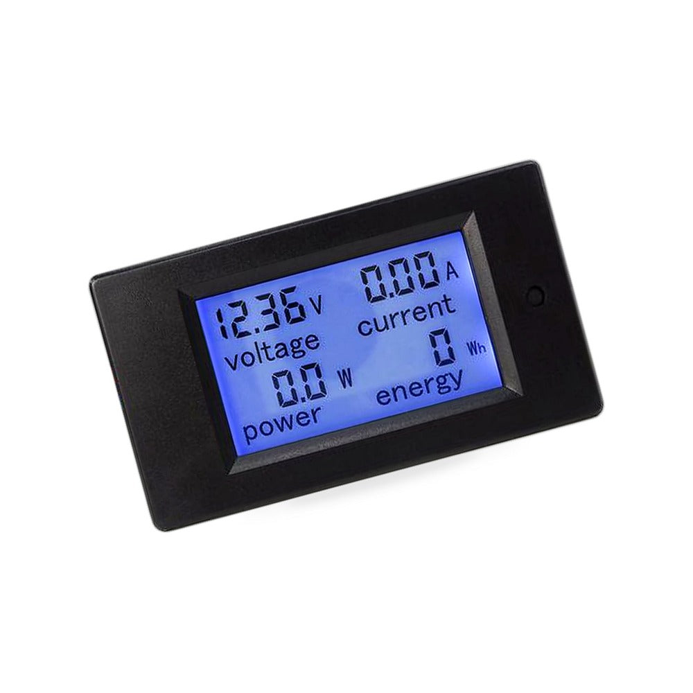 DC 6.5-100V 20-50-100A LCD Digital Combo Panel Display Volt Amp Power Watt Meter