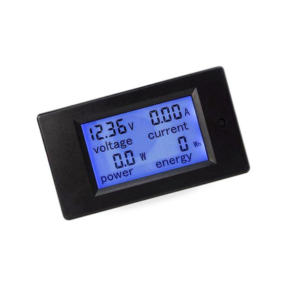 DC 6.5-100V 20-50-100A LCD Digital Combo Panel Display Volt Amp Power Watt Meter