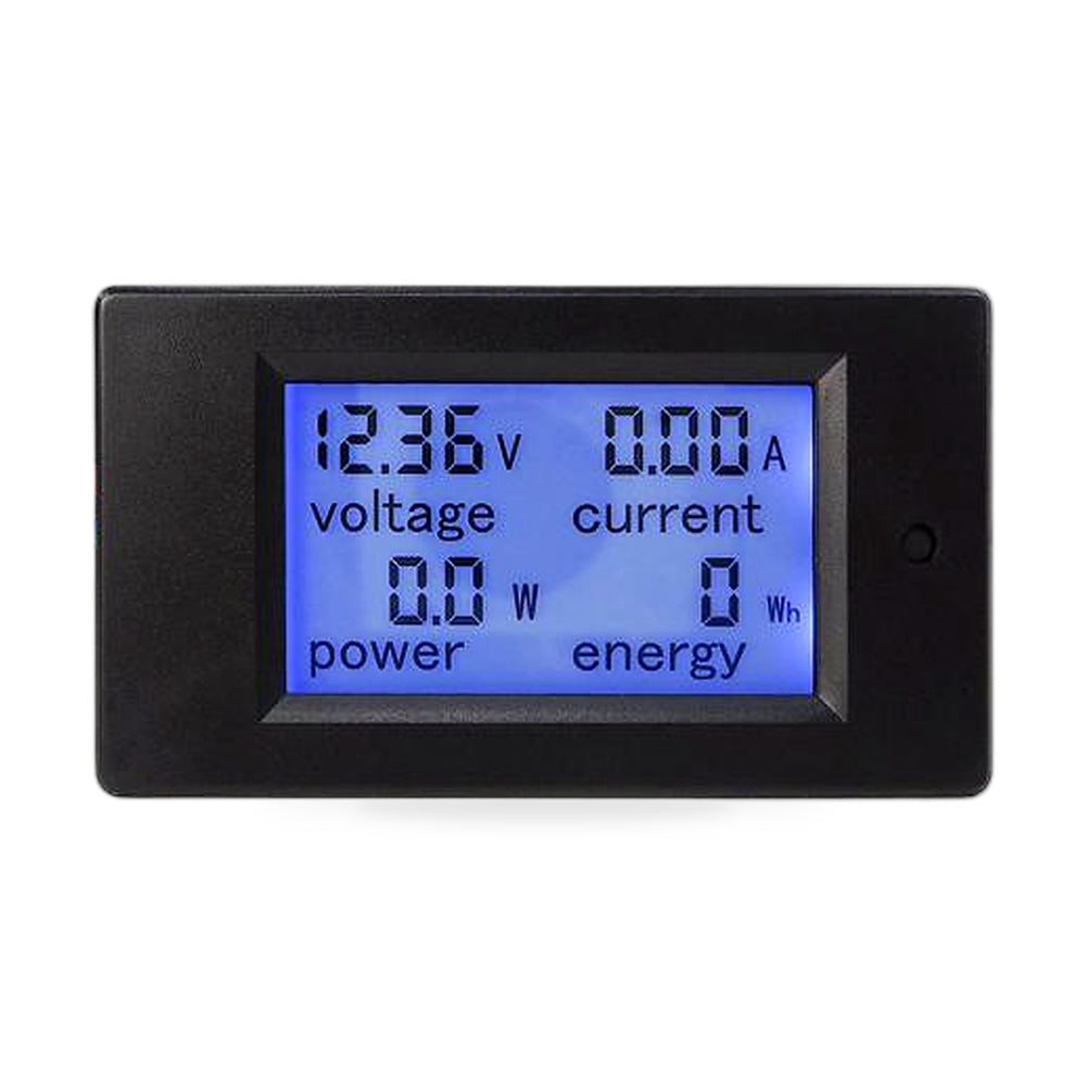 DC 6.5-100V 20-50-100A LCD Digital Combo Panel Display Volt Amp Power Watt Meter