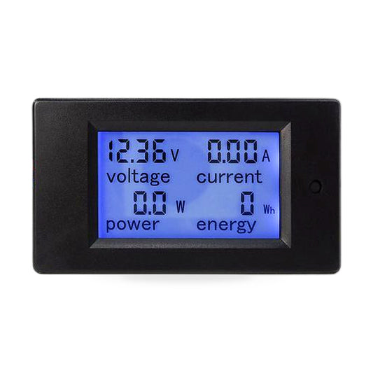DC 6.5-100V 20-50-100A LCD Digital Combo Panel Display Volt Amp Power Watt Meter