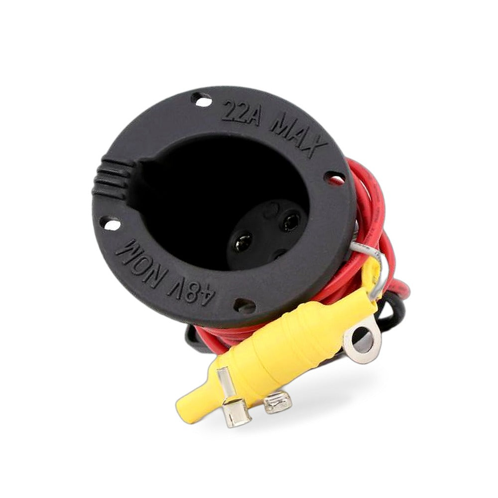 48V Golf Car Charger Receptacle and Fuse Assembly Suitable for Club Car DS 2000-