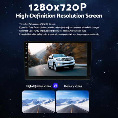 CarPlay Stereo Head Unit Suitable for Toyota Prado 02-09 Android 13 GPS