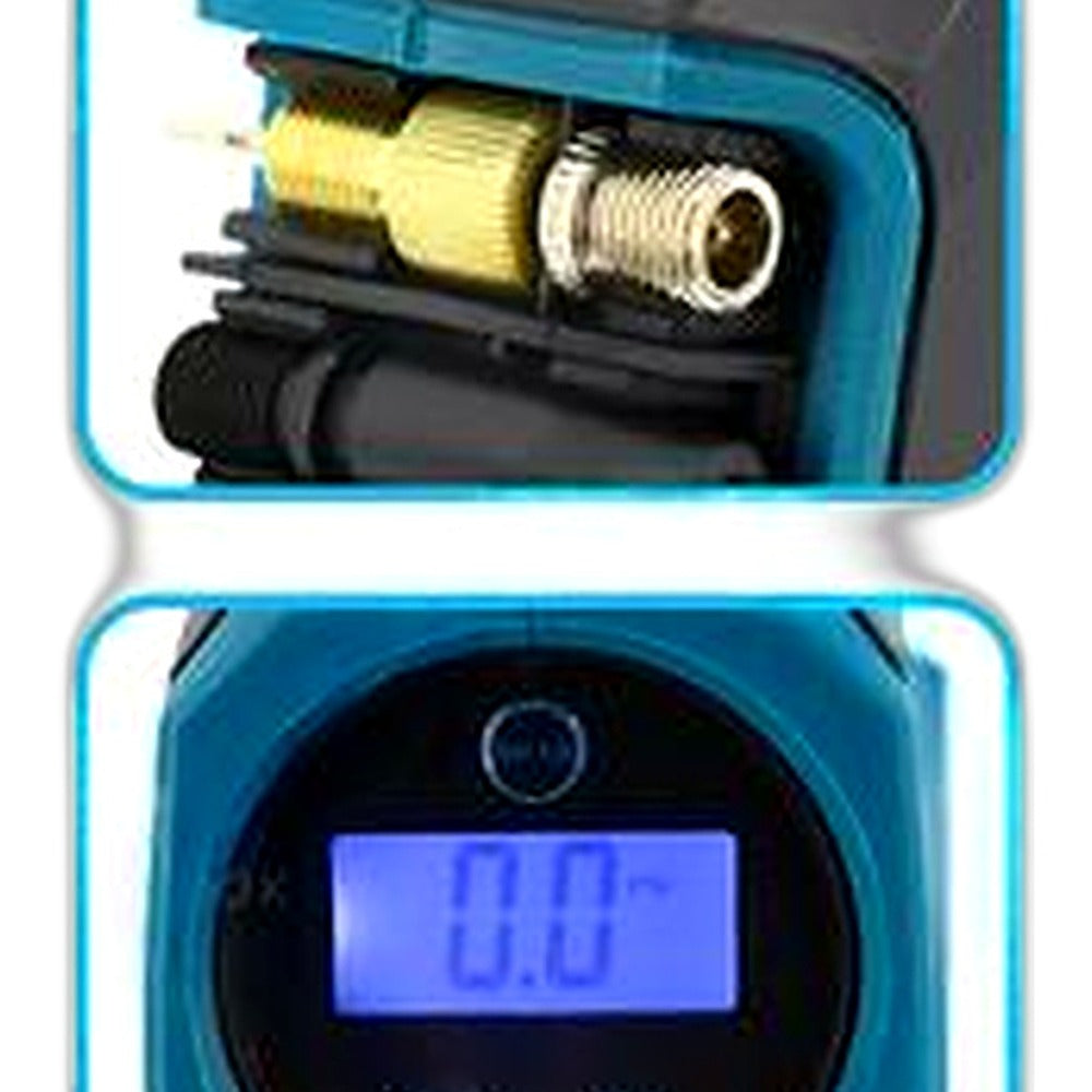 Cordless Digital Tyre Inflator Pump LED Suitable for Makita 18V Battery