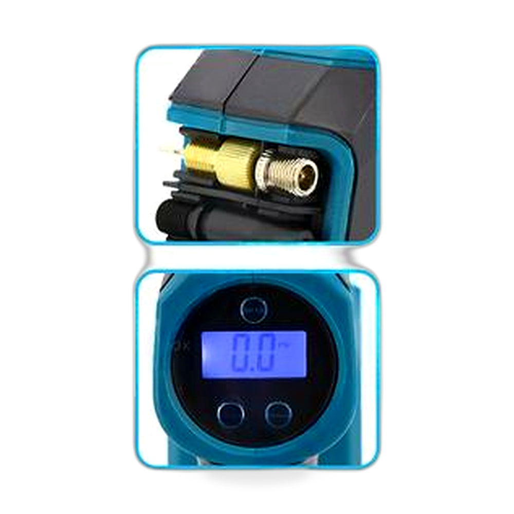 Cordless Digital Tyre Inflator Pump LED Suitable for Makita 18V Battery