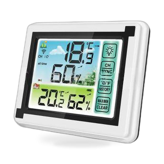 Wireless Weather Station Thermometer Suitable for Home Indoor Outdoor