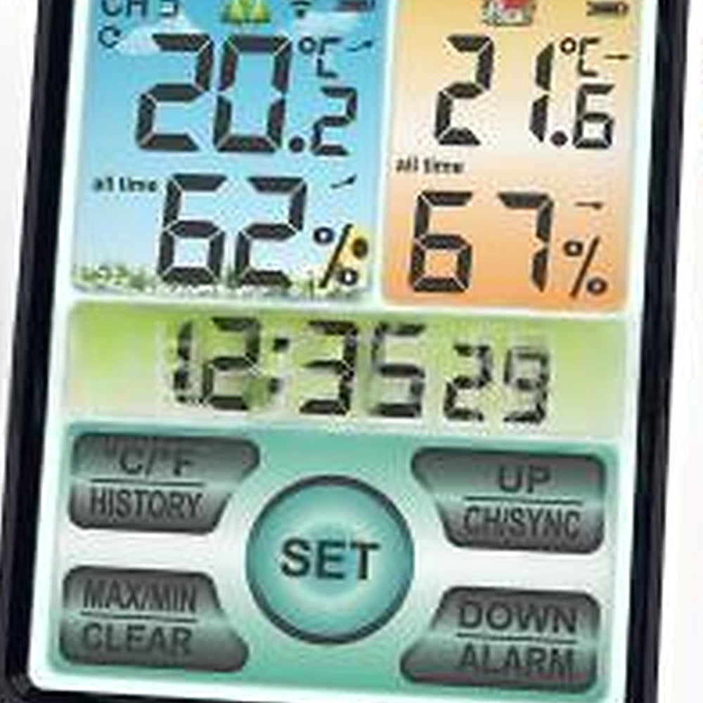 Hygrometer Thermometer Digital Temperature Humidity Meter LCD Display Suitable f
