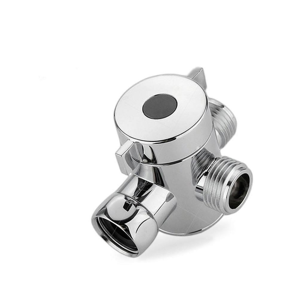 Three Way T-adapter Valve Suitable for Universal Shower