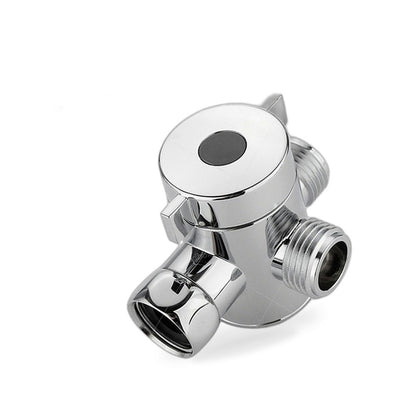 Three Way T-adapter Valve Suitable for Universal Shower