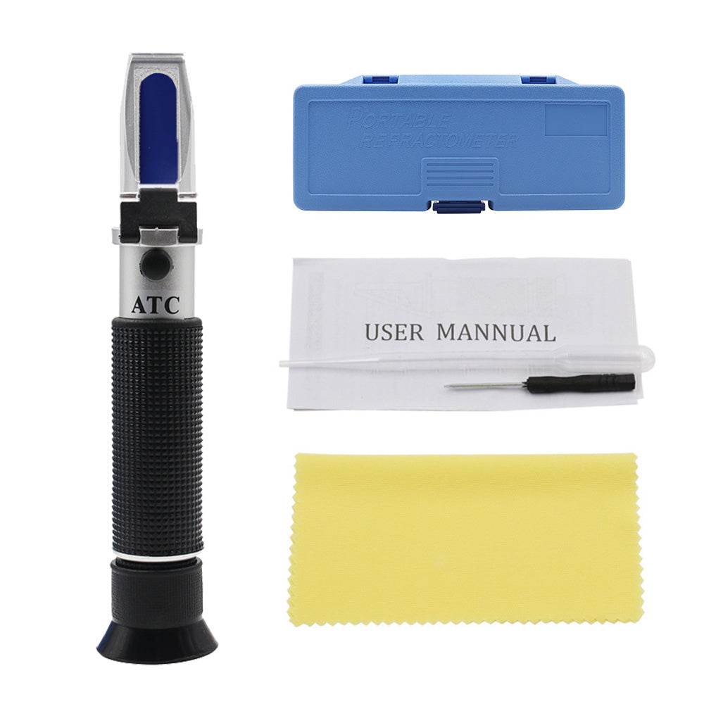 0-100percent Salinity Refractometer Meter Aquarium Sea Salt Water Tester for Aquarium.