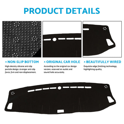 Non-Slip Dash Mat With Centre Lid Suitable For Isuzu D-Max LS-M LS-U MY21 2020-2023