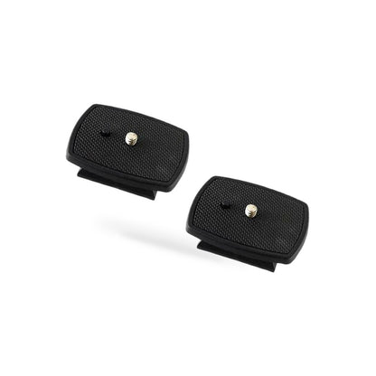 2x Tripod Quick Release Plate Screw Adapter Mount Head Suitable for Velbon CX-44