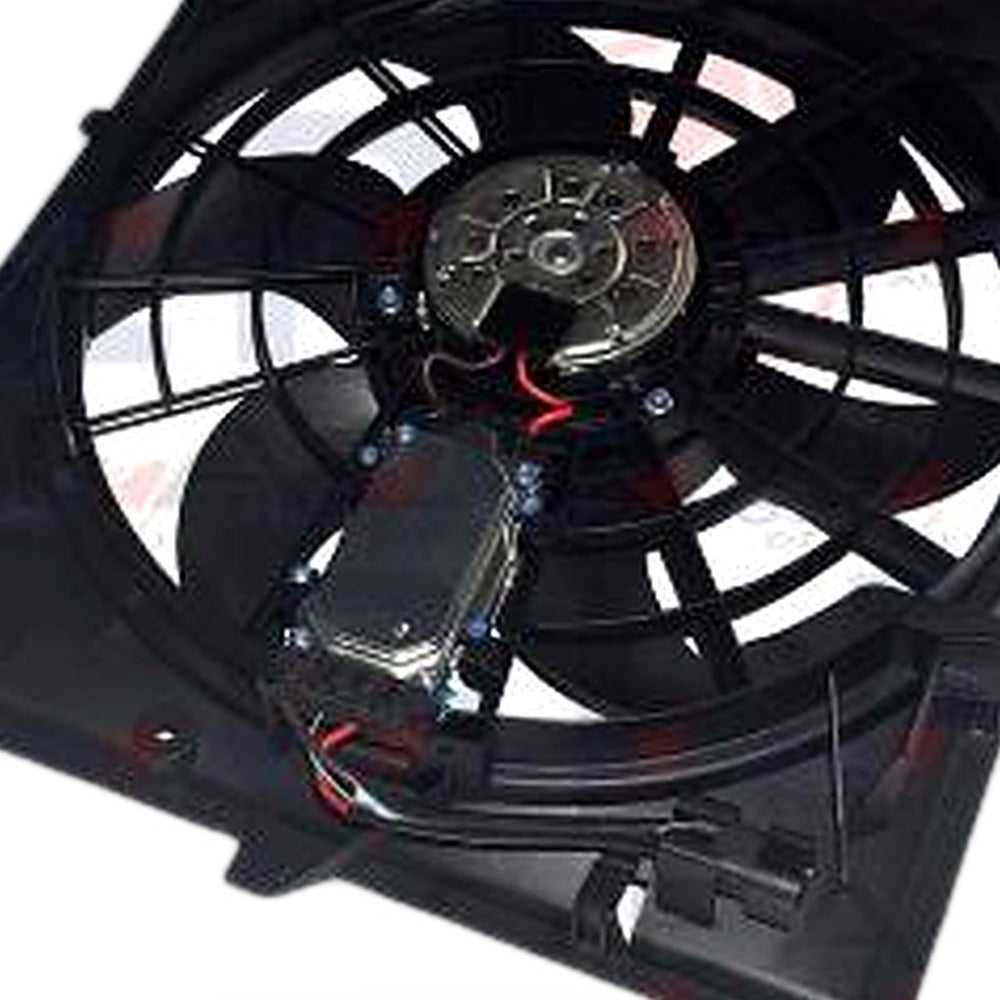 Radiator Cooling Fan With Control Module & Brush Motor Suitable for BMW E46