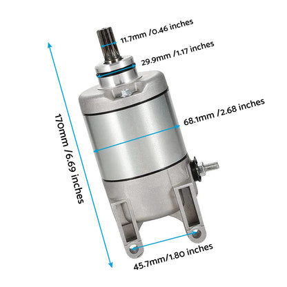 Starter Motor Suitable for Honda XL250 XR250 31200-KW3-018 31200-KBR-008 91-09.