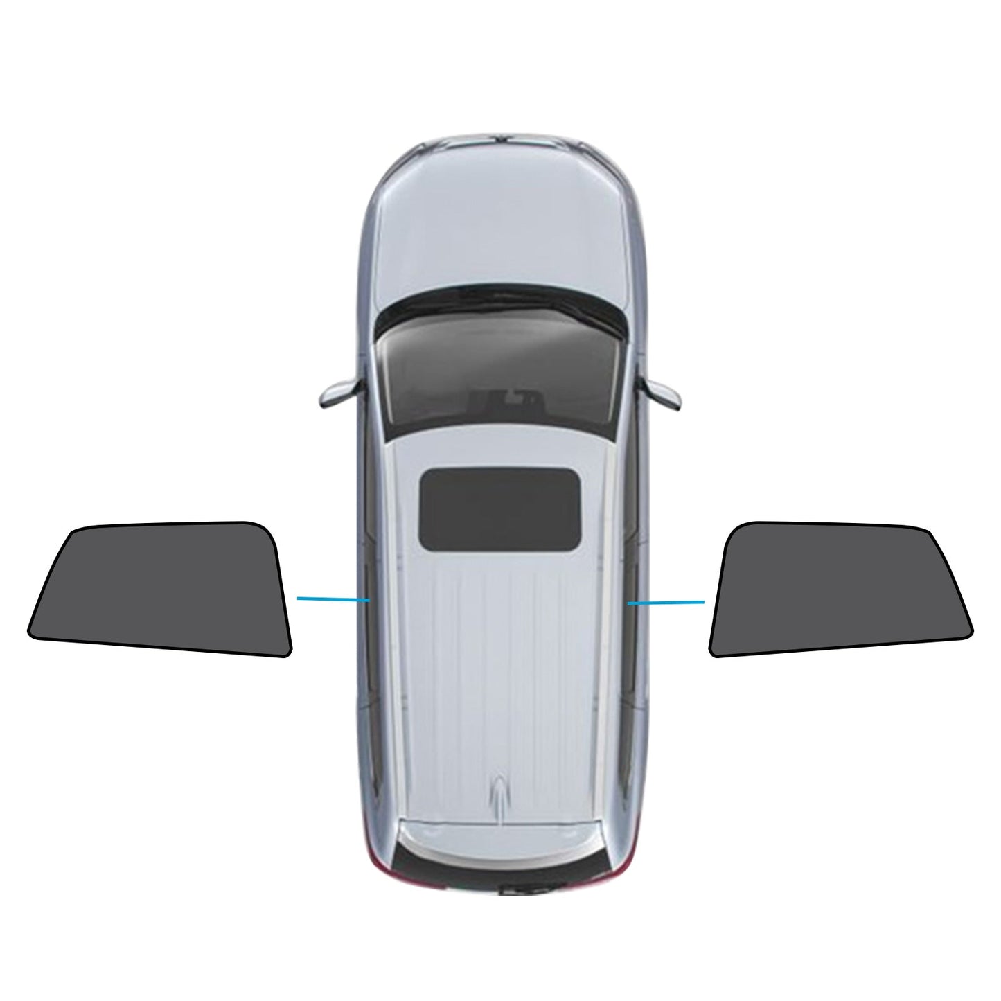 Car Window Magnetic Mesh Sun Blind Shades Front & Rear Suitable For BMW X1 E84 2010-2015