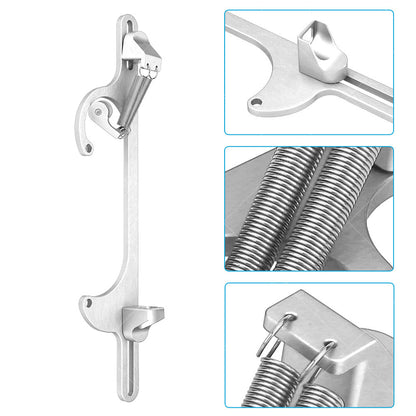 Throttle Cable Bracket Carburetor Billet Aluminum Silver Fits For Carb 4150 4160.