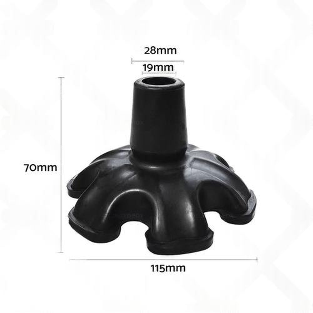 Non-slip Rubber Cane Tip Suitable for Universal Walking Stick