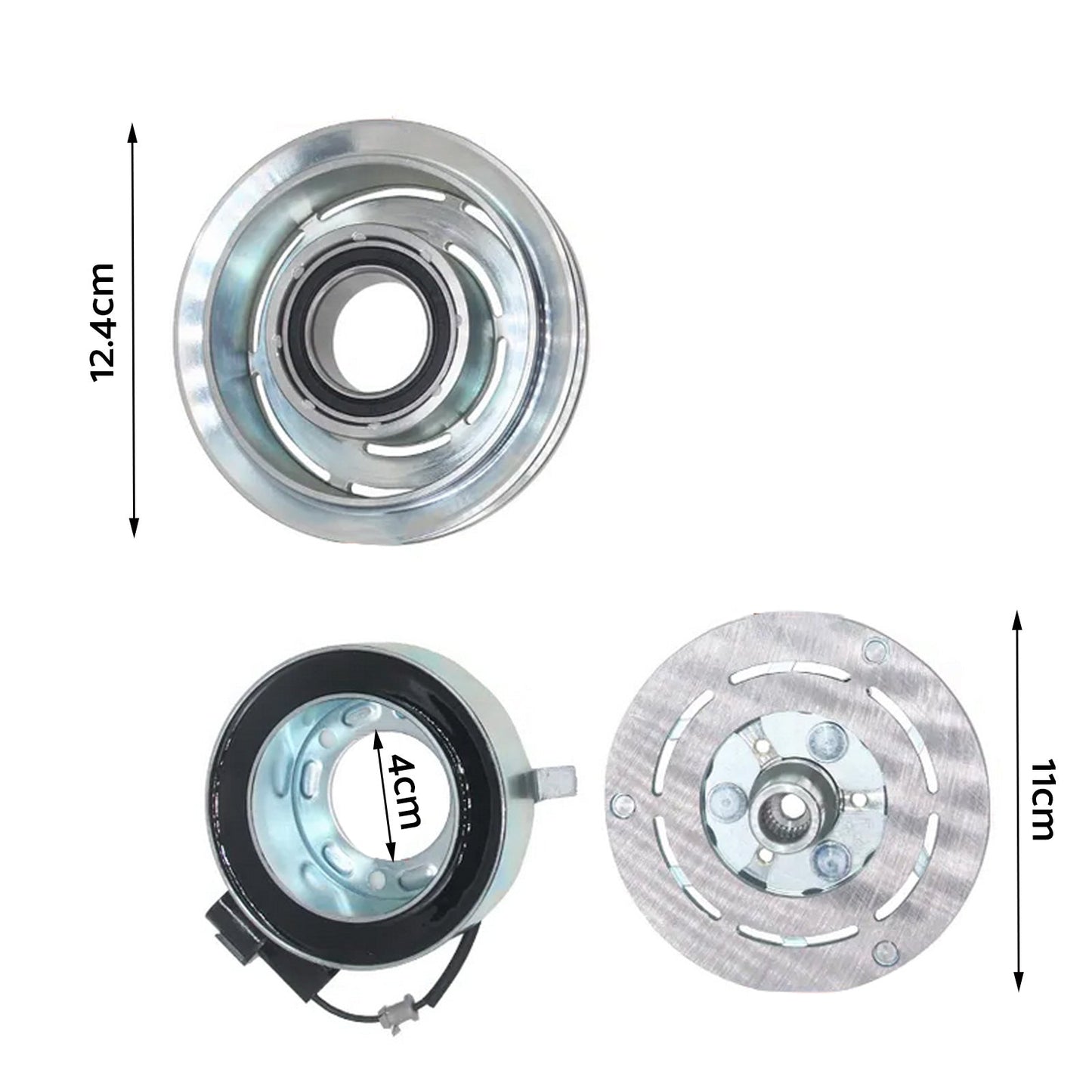 A/C Compressor Clutch Assembly Suitable For Mitsubishi Triton L200 Pajero Sport 2.5L Diesel 2005¡§C2015.