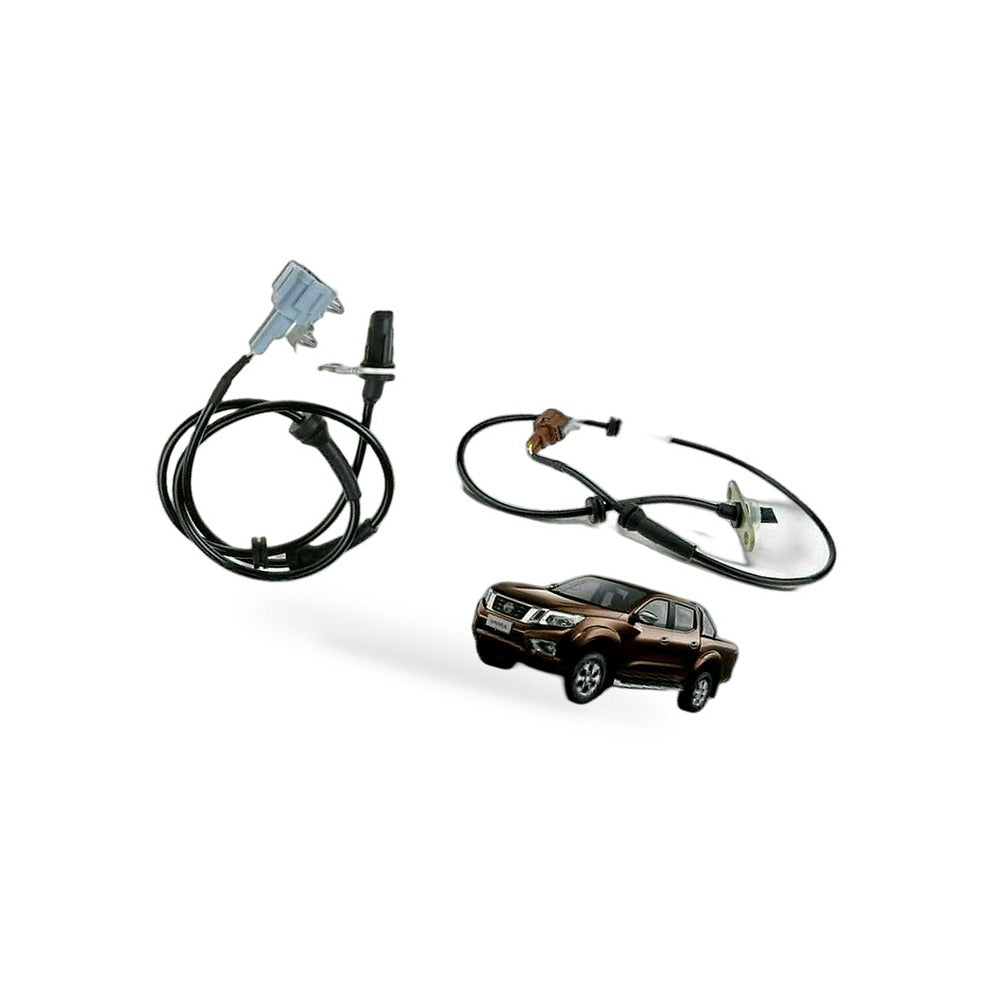 2 x ABS Sensors Rear Left & Right for Nissan Navara D22 D40 2005-2014 2.5L 4.0L - BD1
