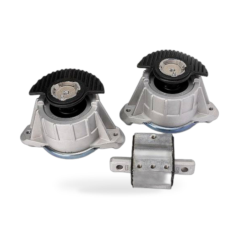 Set of 3 Engine Mount Suitable for Mercedes-Benz C-Class W204 3.0L