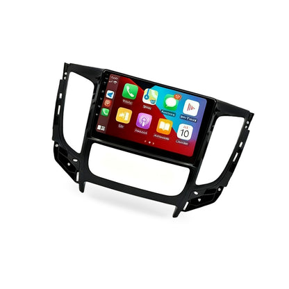 For Mitsubishi Triton MQ MR Head Unit Wireless Apple CarPlay Android Auto Navi - BD3